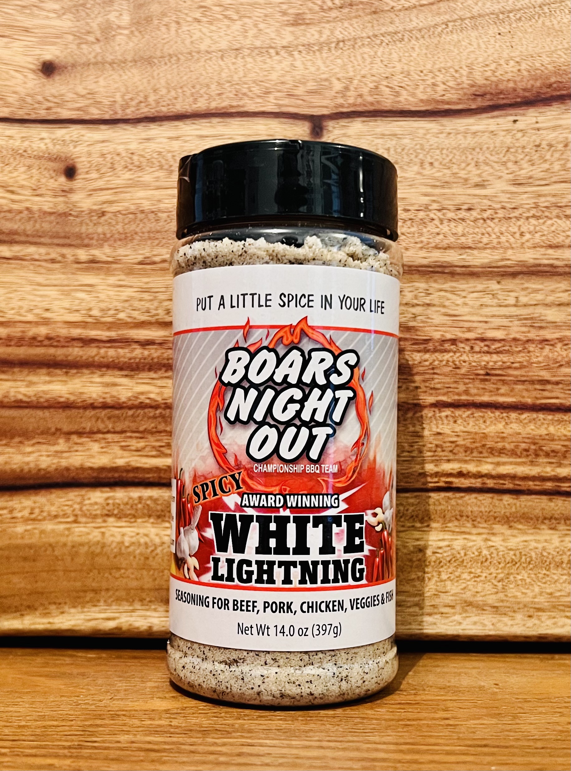 Boars Night Out White Lightning Double Garlic Butter – Sweet Swine