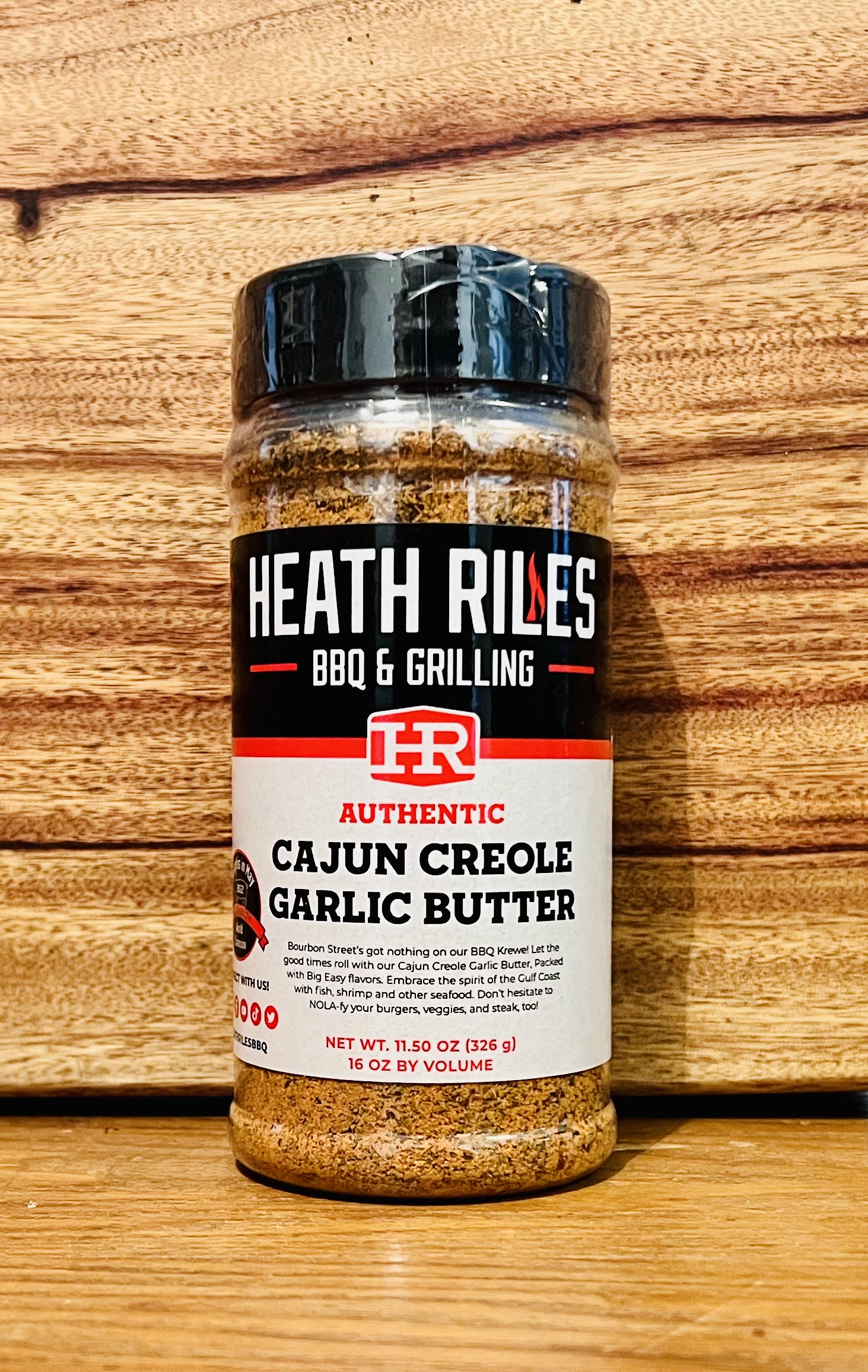 Heath Riles BBQ Cajun Creole Garlic Butter Seasoning - The BBQ