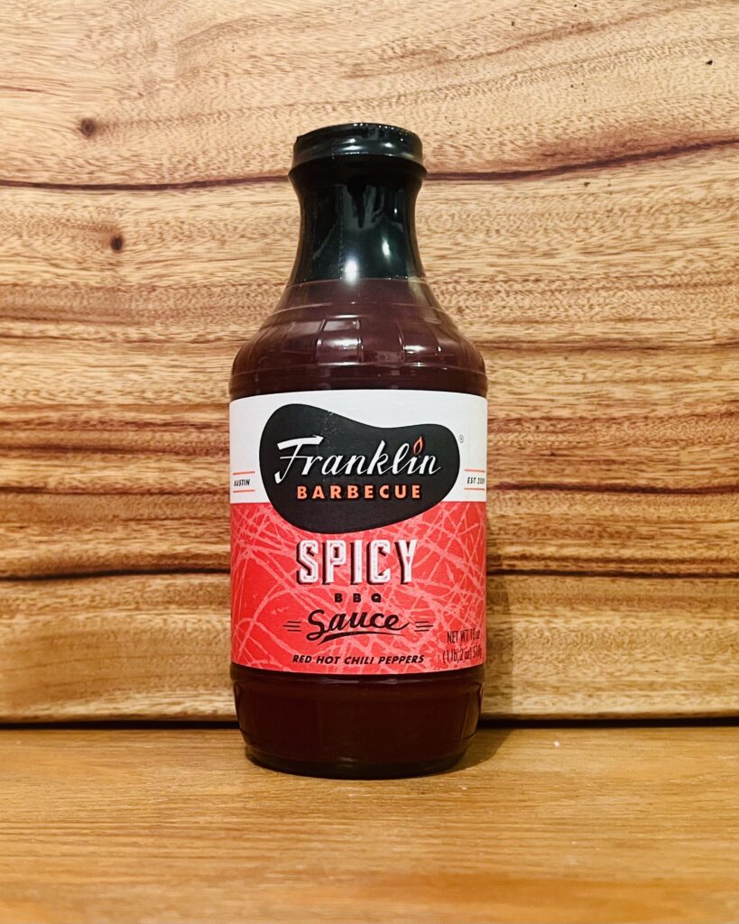 Franklin Barbecue Spicy Sauce Kellys Meats 